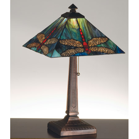 Meyda 26290 Prairie Dragonfly Table Lamp