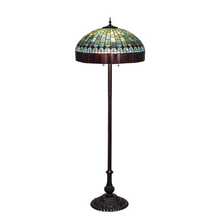 Meyda 26491 Tiffany Candice 62" High Floor Lamp