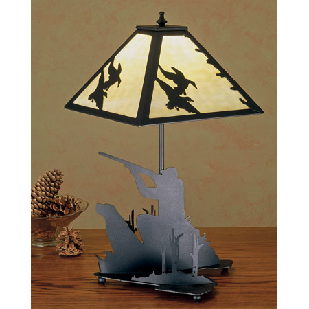 Meyda 28314 Duck Hunter Table Lamp