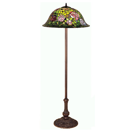 Meyda 30368 Tiffany Rosebush Floor Lamp