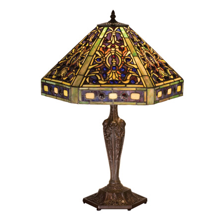 Meyda 48832 Tiffany Elizabethan Table Lamp