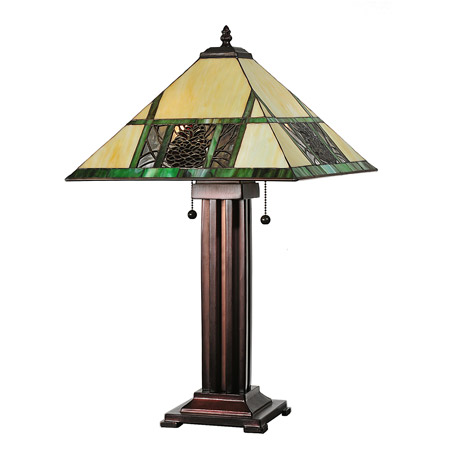 Meyda 67851 Pinecone Table Lamp