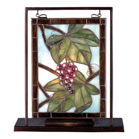 Meyda 68352 Tiffany Grapes Mini Window Accent Lamp