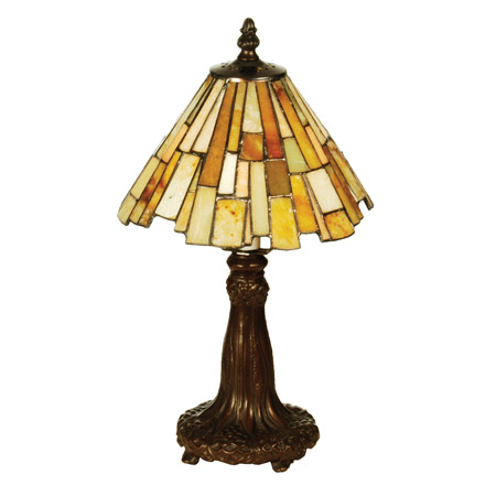 Meyda 69762 Tiffany Jadestone Delta Mini Lamp