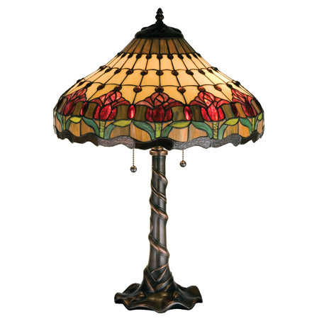 Meyda 99270 Tiffany Tulip Table Lamp