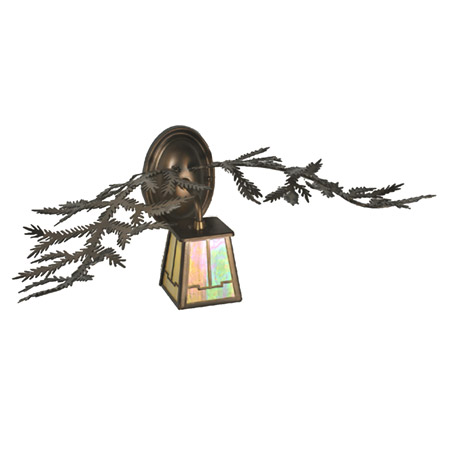 Meyda 99684 Pine Branch Valley View Wall Sconce