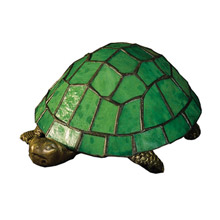 Meyda 10750 Turtle Tiffany Glass Accent Lamp