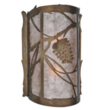 Meyda 108002 Whispering Pines Wall Sconce