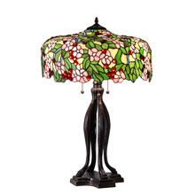 Meyda 126749 Tiffany Cherry Blossom 30" High Table Lamp