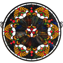 Meyda 127106 Middleton Medallion Stained Glass Window