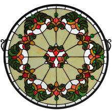 Meyda 127115 Middleton Medallion Stained Glass Window
