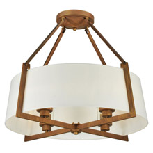 Meyda 129153 Cilindro Lucy Semi-Flush Mount Ceiling Fixture