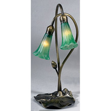 Meyda 13481 Favrile Lily Table Lamp