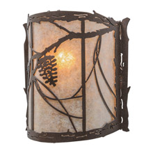 Meyda 145311 Whispering Pines Wall Sconce