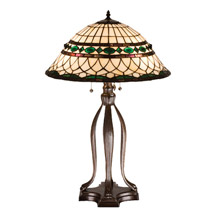Meyda 15409 Tiffany Roman Table Lamp