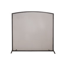 Meyda 159676 Prime 47.5"W X 45.5"H Arched Fireplace Screen