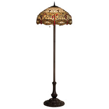 Meyda 17473 Tiffany Hanginghead Dragonfly Floor Lamp