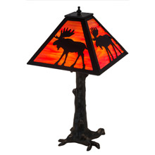 Meyda 187276 Lone Moose 24"H Table Lamp