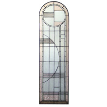 Meyda 22869 Deco Arched Right Sided Stained Glass Window