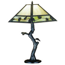 Meyda 24246 Leaves and Vines Table Lamp
