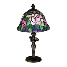 Meyda 26488 Tiffany Rosebush Mini Lamp