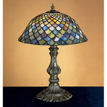 Meyda 26673 Tiffany Fishscale Accent Lamp