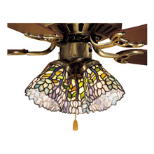 Meyda 27476 Tiffany Wisteria Fan Light Shade