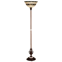 Meyda 27534 Tiffany Roman Torchiere Floor Lamp