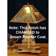 Meyda 32519 Pine Tree Mica Table Lamp