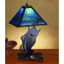 Meyda 32566 Leaping Bass Table Lamp
