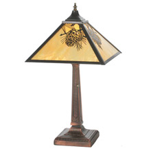 Meyda 32789 Pine Cone Table Lamp