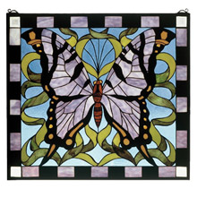 Meyda 46464 Tiffany Butterfly Window