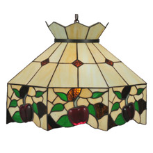 Meyda 47569 Tiffany Apple Blossom Hanging Lamp