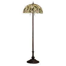 Meyda 48623 Tiffany Sweet Pea Floor Lamp