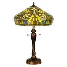 Meyda 50815 Tiffany Jonquil Daffodil Table Lamp