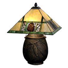 Meyda 67850 Pinecone Table Lamp