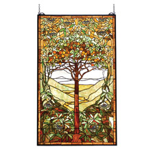 Meyda 74065 Tiffany Tree of Life Stained Glass Window