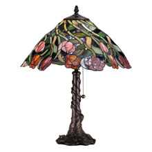 Meyda 82315 Tiffany Spiral Tulip Table Lamp