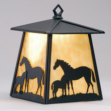 Meyda 82644 Mare & Foal Lantern Hanging Lamp