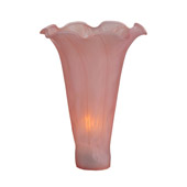 Favrile Small Pink Lily Lamp Shade - Meyda 10156