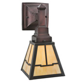 Craftsman/Mission Valley View Wall Sconce - Meyda 107065