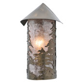 Rustic Tall Pines Wall Sconce - Meyda 107657