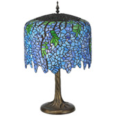 Tiffany Wisteria Table Lamp - Meyda 118689