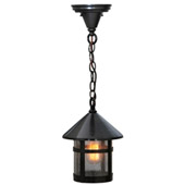 Traditional Fulton Signature Hanging Lantern Pendant - Meyda 123995