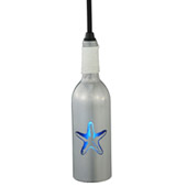 Coastal Starfish Wine Bottle Mini Pendant - Meyda 124434