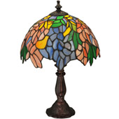 Tiffany Laburnum Accent Lamp - Meyda 133348