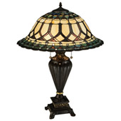Tiffany Aello Table Lamp - Meyda 134536