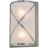 Contemporary Whitewing Wall Sconce - Meyda 136052