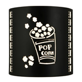 Tinseltown Filmstrip Popcorn Wall Sconce - Meyda 136094