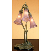 Victorian Favrile Lily Table Lamp - Meyda Tiffany 13863